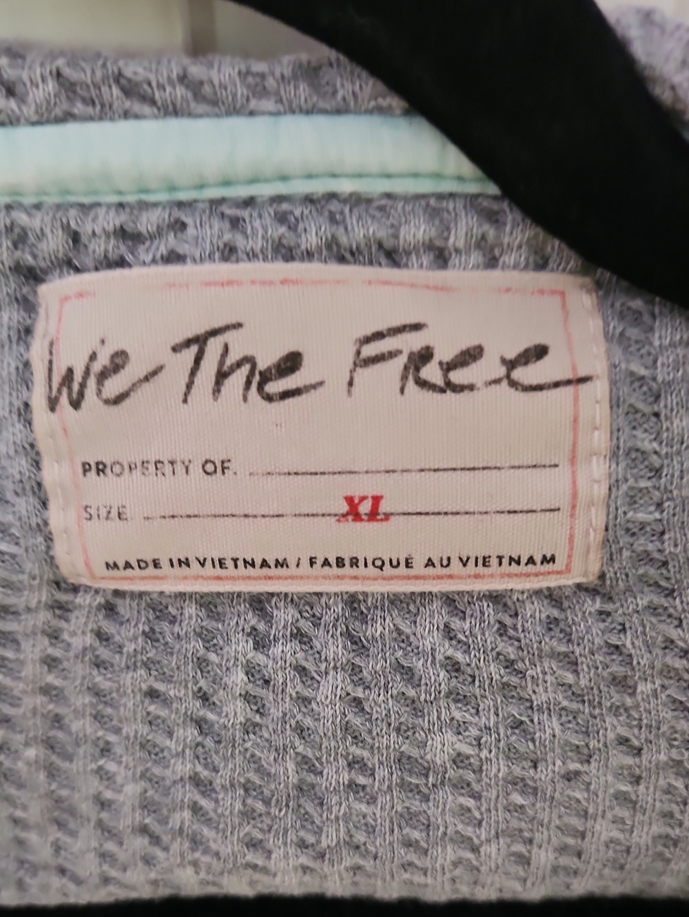 NWOT We The Free By Your Side Lined Hoodie-Opal Blue Mint XL - Picture 7 of 16